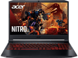 Portátil gaming - Acer AN515-57, 15.6 Full HD, Intel® Core™ i5-11400H, 8GB RAM, 512GB SSD, GeForce RTX™ 3050Ti, Sin sistema operativo