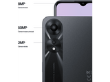 Móvil - OPPO A78 5G, Glowing Black, 128GB, 8GB RAM, 6.56 HD+, MediaTek Dimensity 700, 5000 mAh, Android 13