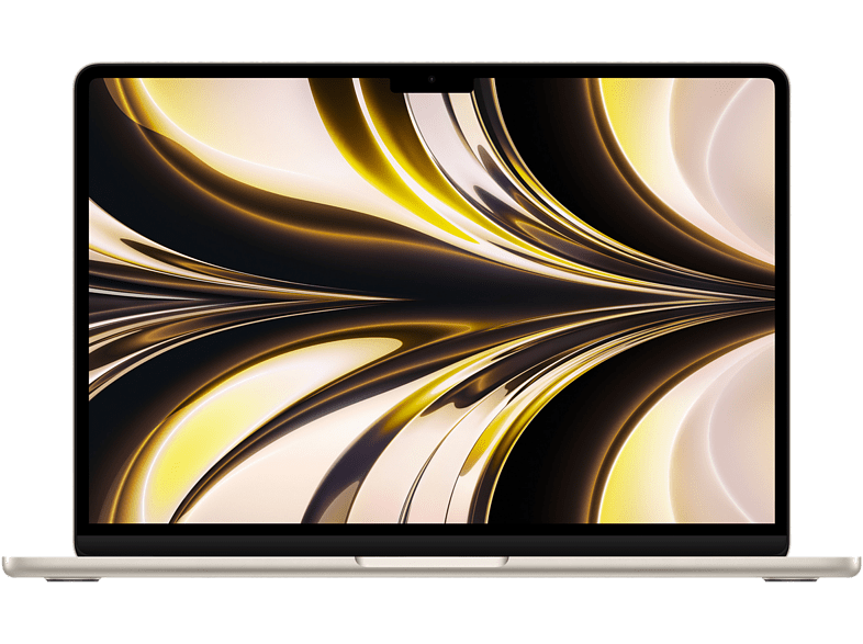 Apple MacBook Air (2022), 13,6 Retina, Chip M2 de Apple, GPU 8 Núcleos, 8 GB, 256 GB SSD, macOS, Teclado Magic Keyboard Touch ID, Blanco