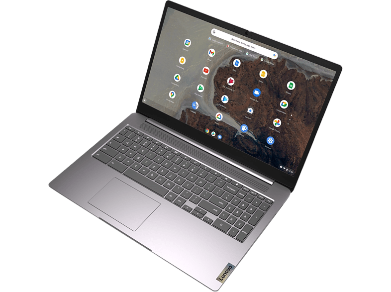 Portátil - Lenovo Chromebook IdeaPad 3 CB 15IJL6, 15.6 FHD, Intel® Celeron® N4500, 8GB RAM, 128GB eMMC, UHD, Chrome OS