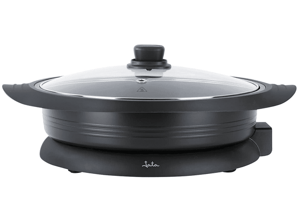 Sartén - Jata PE640 paellera eléctrica, 34 cm, Antiadherente, Negro