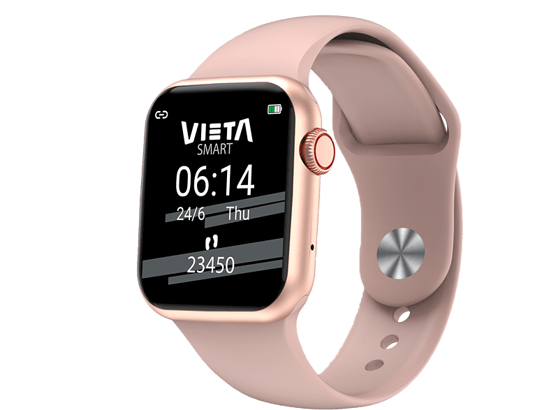 Smartwatch - Vieta Pro Speed, IP67, 1.75, Autonomía 3 días, Rosa