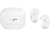 Auriculares inalámbricos - Vieta Pro True Wireless Bean TW22 WH, Bluetooth 5.1, Blanco + Estuche de carga
