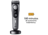 Barbero - Braun Series 9 BT9420, Recortadora Profesional Barba, Lámina ProBlade, 8 Accesorios, Wet&Dry, 180 min autonomía