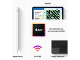 Apple iPad Pro (2022 4ª gen.) 512 GB, Plata, 11, WiFi, Liquid Retina XDR, 8 GB RAM, Chip M2, iPadOS 16
