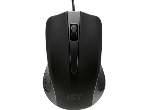 Ratón - Isy ICM-2000, Óptico, Negro