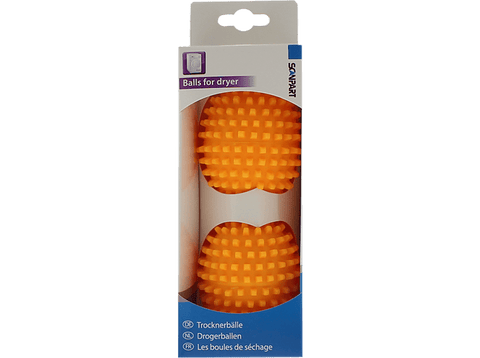 Accesorio secadora - Menz & Konecke 1140000015, Bolas de secado, 2 Uds, Amarillo