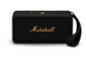 Altavoz inalámbrico - Marshall Middleton  Black and Brass, 15 W, Bluetooth 5.1, Autonomía 20 h, Negro