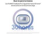 Auriculares True wirless -  Huawei FreeBuds Pro 2, De botón, Cancelación de ruido inteligente, + Estuche de carga, Azul