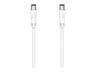 Cable de antena - Hama 00205045, 90 dB, 1.5 m, Doble blindaje, Blanco