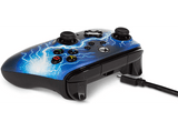 Mando - PowerA Enhanced, Para mando Xbox Series X/S, Diseño Arc Lighting, Cable, USB, Jack 3.5 mm, Azul