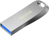 Memoria USB 128 GB - SanDisk SDCZ74-128G-G46, USB 3.1, Hasta 150 MB/s, SecureAccess®, RescuePRO® Deluxe, Plata