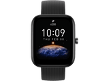 Smartwatch - Amazfit Bip 3, 20 mm, 1.69 TFT, BT 5.0, iOS y Android, 5ATM, 280 mAh, Autonomía 14 días, Negro