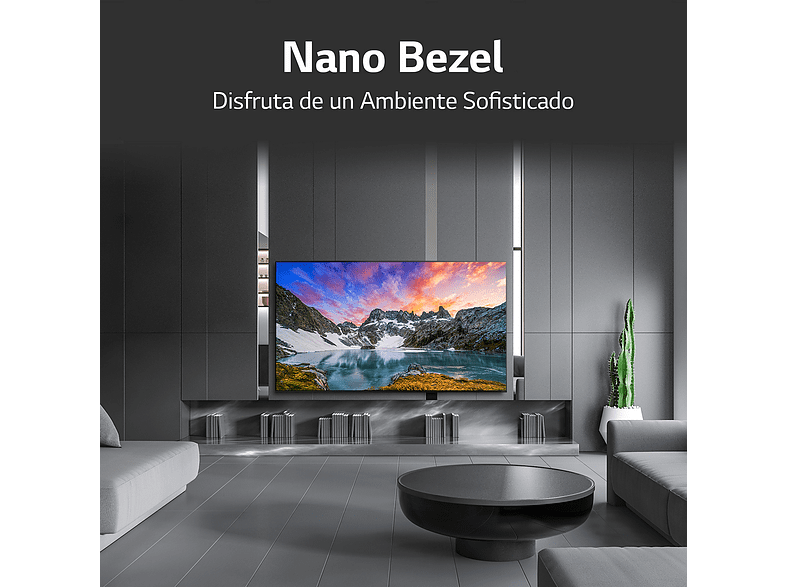 TV LED 55 -  LG 55NANO966PA, 8K NanoCell, SmartTV webOS 6.0, 8K α9 Gen4 con AI, HDR Dolby Vision, Plata