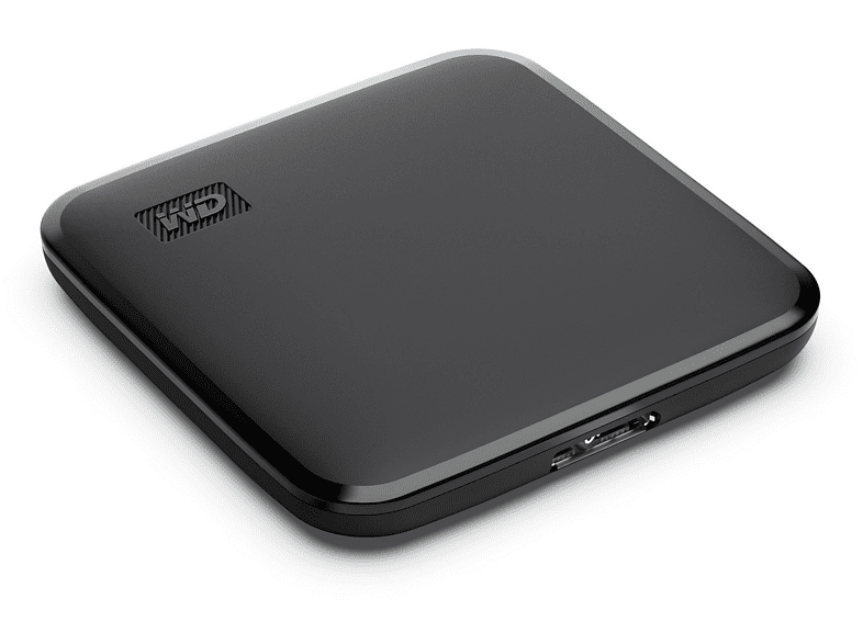 Disco duro externo 480 GB - WD Elements SE SSD, Portátil, Lectura 400 MB/s, USB 3.0, Para Windows y Mac, Negro