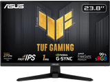 Monitor gaming - Asus VG249QM1A, 23.8, Full-HD, 1ms, Corriente alterna, DisplayPort, HDMI, Negro