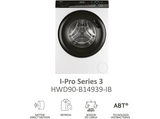Lavadora secadora - Haier I-Pro Series 3 HWD90-B14939-IB, 9 kg+6 kg, 1400rpm, Motor Direct Motion, 15 programas, Antibacterias, Vapor, Blanco