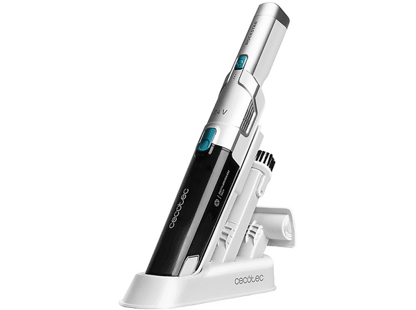 Aspirador de mano - Cecotec Conga Rockstar Micro 6000, 90W, 100 ml, 2000 mAh, 7.4V, Sin cable, Blanco