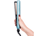 Plancha de pelo - Remington Shine Therapy PRO, Revestimiento cerámica, Tecnología iónica, Azul