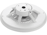 Lámpara - Muvit iO MIOCLF001, De techo, Con ventilador, WiFi, Compatible con Asistentes de Voz, Blanco