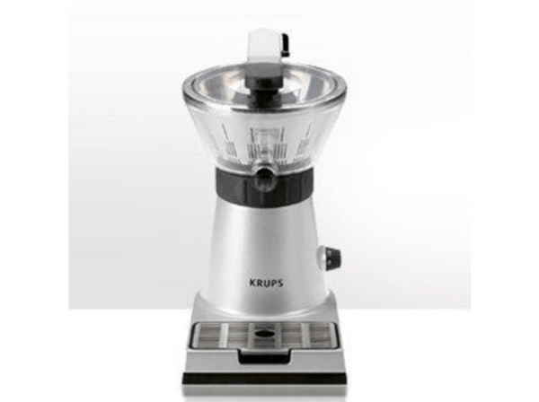Exprimidor - Krups ZX7000, Con tapa, Boquilla, 130 W, Inox