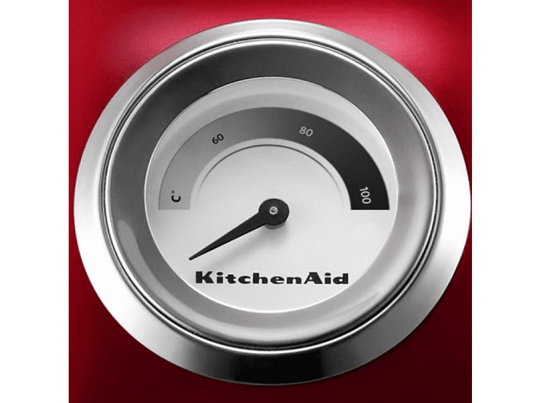 Hervidor de agua - Kitchen Aid 5KEK1522EER Potencia de 2400W, Capacidad 1.5L, Rojo