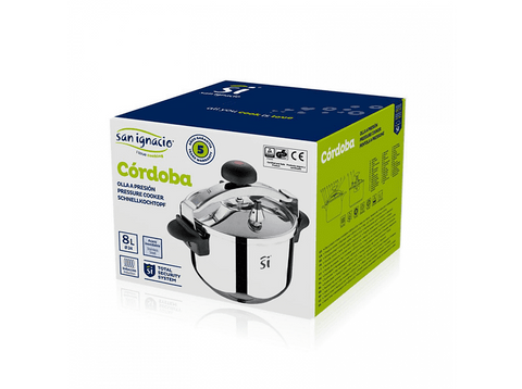 Olla express - San Ignacio Córdoba, 8 l, Acero inoxidable