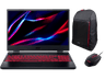 Portátil gaming - Acer AN515-58,15.6" Full HD, Intel® Core™ i5-12500H, 16GB RAM, 1TB SSD, NVIDIA® GeForce RTX™ 3060, W11H, Mochila + Ratón gaming