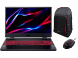 Portátil gaming - Acer AN515-58,15.6 Full HD, Intel® Core™ i5-12500H, 16GB RAM, 1TB SSD, NVIDIA® GeForce RTX™ 3060, W11H, Mochila + Ratón gaming