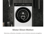 Lavadora carga frontal - Haier I-Pro Series 3 HW90-B14939-IB, 9 kg, 1400 rpm, Motor Direct Motion, 15 programas, Antibacterias, Vapor, Blanco