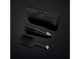 Plancha de pelo - GHD Platinum Set, Otros Recubrimientos, 220 W, 185 °C, Cepillo y estuche, Negro
