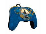 Mando - PDP Rematch Wired Zelda Hyrule Blue, Nintendo Switch, Con Cable, USB, Hyrule Blue