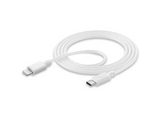 Cable USB - Cellular Line, USB 2.0 USB-C ™, USB Apple Lightning, 15 cm, Blanco