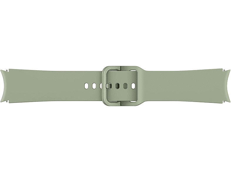 Recambio correa - Samsung Sport Band, Para Galaxy Watch 4, M/L, 20 mm, Fluoroelastómero, Oliva