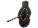 Auriculares gaming - Gioteck TX50, Diadema, Con cable, Micrófono, 50 mm, Robusto, Naranja