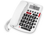 Teléfono - SPC 3293 B, Manos libres, Identificación de llamada, Blanco