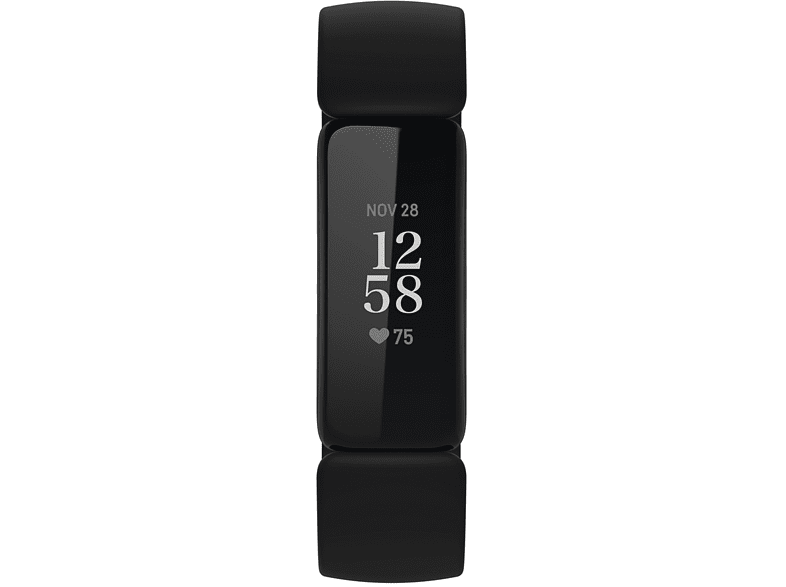 Pulsera de actividad - Fitbit Inspire 2, Negro, Frecuencia Cardiaca 24/7, 10 días batería
