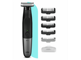 Afeitadora corporal - Braun XT5100, Recortadora de Vello, Nariz y Orejas, Peine SkinGuard, Lámina 4D, Negro