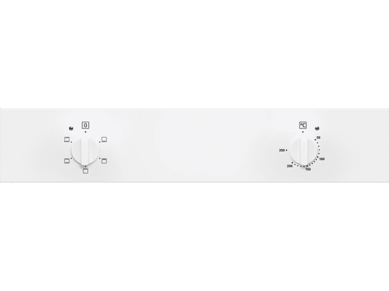 Horno - Zanussi ZOHNB0W2, 56 l, Multifunción, Independiente, Esmalte fácil de limpiar, 60 cm, Blanco