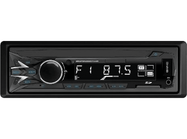 Autorradio - Sakkyo 6203 BT, Bluetooth, USB, Auxiliar, Tarjeta SD, Negro