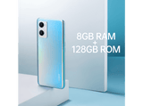 Móvil - OPPO A96, Sunset Blue, 128 GB, 8 GB RAM, 6.59 FHD+, Qualcomm Snapdragon™ 680, 5000 mAh, Android 11
