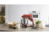 Robot amasador - Cecotec Twist&Fusion 4500 Luxury Red, 800 W, 5.2 L, 8 Velocidades, Pantalla LED, Temporizador, Incluye Recetario, Rojo