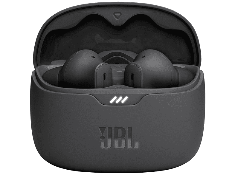 Auriculares True Wireless - JBL Tune Beam, 48h Autonomía, Graves puros, Cancelación ruido, Negro
