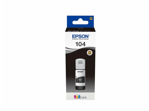 Cartucho - Epson 104 EcoTank ink bottle, Negro