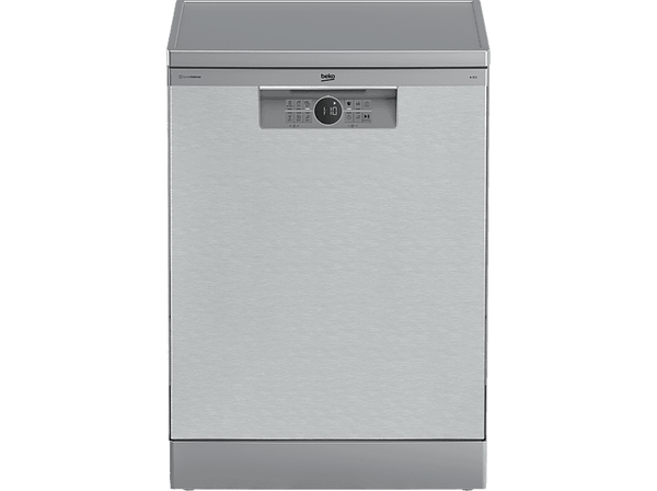 Lavavajillas - Beko BDFN26640XC, 9.5 l, 16 servicios, 6 programas, 59.8 cm, Libre instalación, Inox