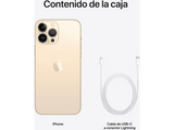 Apple iPhone 13 Pro Max, Oro, 1 TB, 5G, 6.7 OLED Super Retina XDR ProMotion, Chip A15 Bionic, iOS