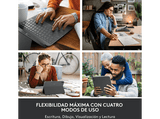 Funda con teclado - Logitech Combo Touch para iPad (10.ª generación), Teclado retroiluminado