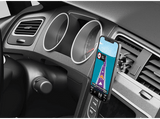Cargador coche  - Cellular Line Touch Air Mag, Inalámbrico, Para iPhone 12 y posteriores, 7.5 W, Soporte 360º, Negro