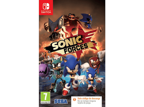 Nintendo Switch Sonic Forces (Código de descarga)