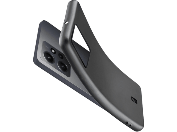 Funda - CellularLine Mood, Para 13, Goma Blanda, Trasera, Negro